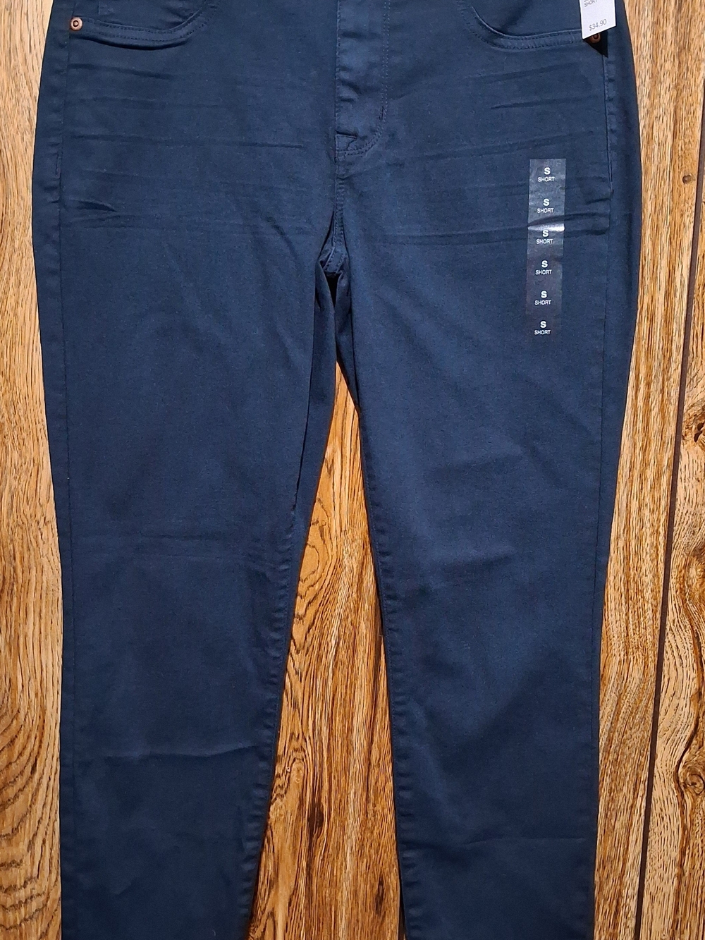 Petite Maurices Navy Skinny Jeggings